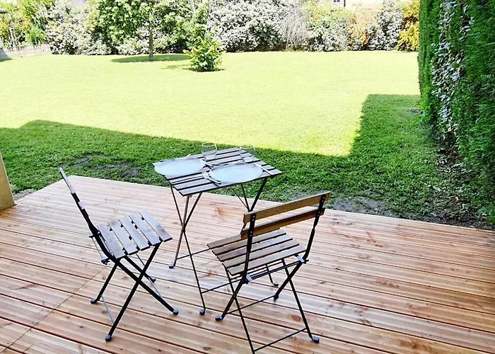 Avec Terrasse Et Jardin Au Calme Proche Bus Metro *